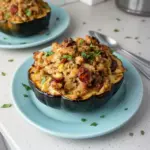 Turkey Stuffed Acorn Squash