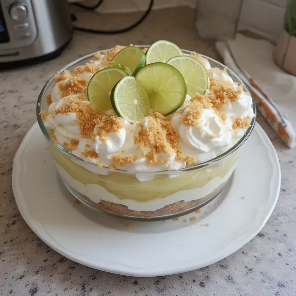 Zesty Key Lime Pie Trifle