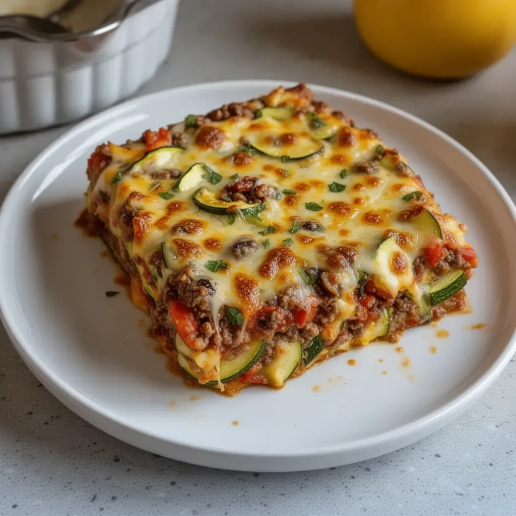 Zucchini Pizza Casserole