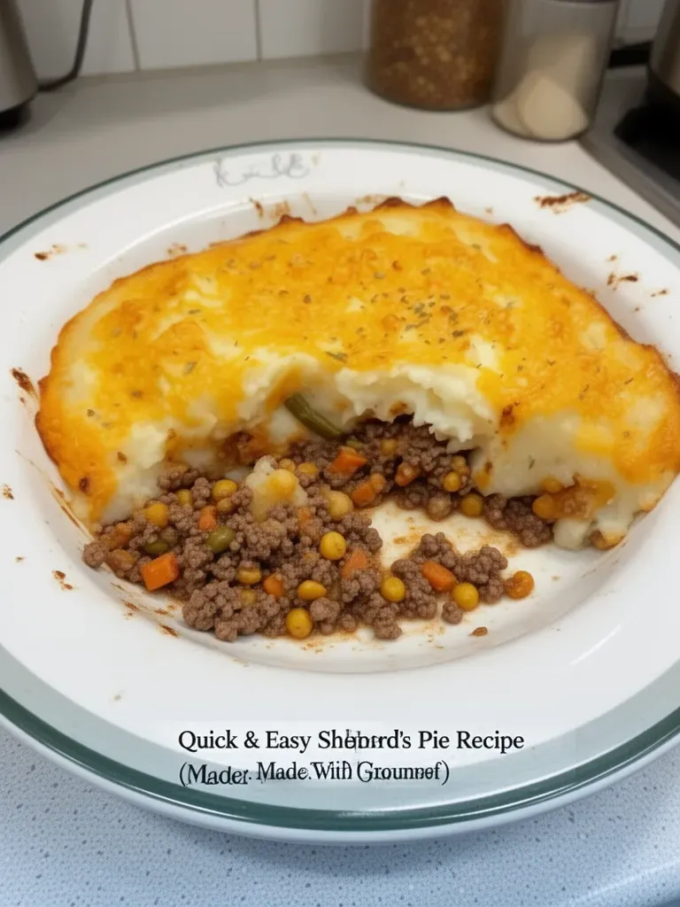 Quick & Easy Shepherd's Pie Recipe (Made with Ground Beef) 7 Quick & Easy Shepherd's Pie Recipe (Made with Ground Beef)