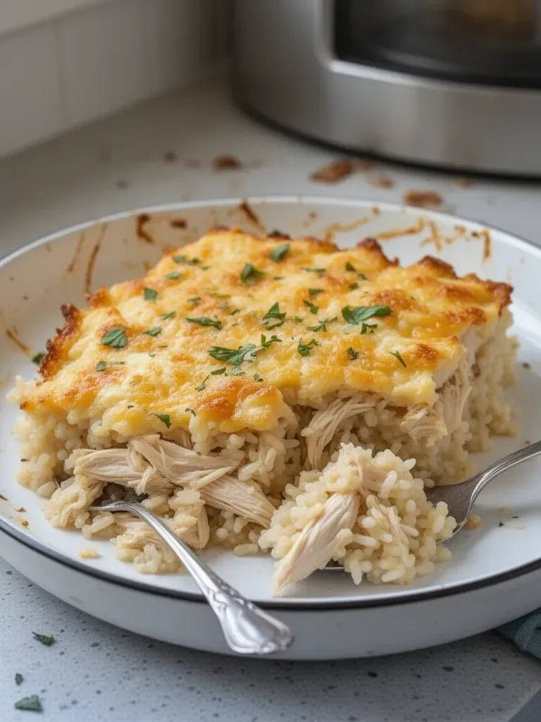 Angel Chicken Rice Casserole