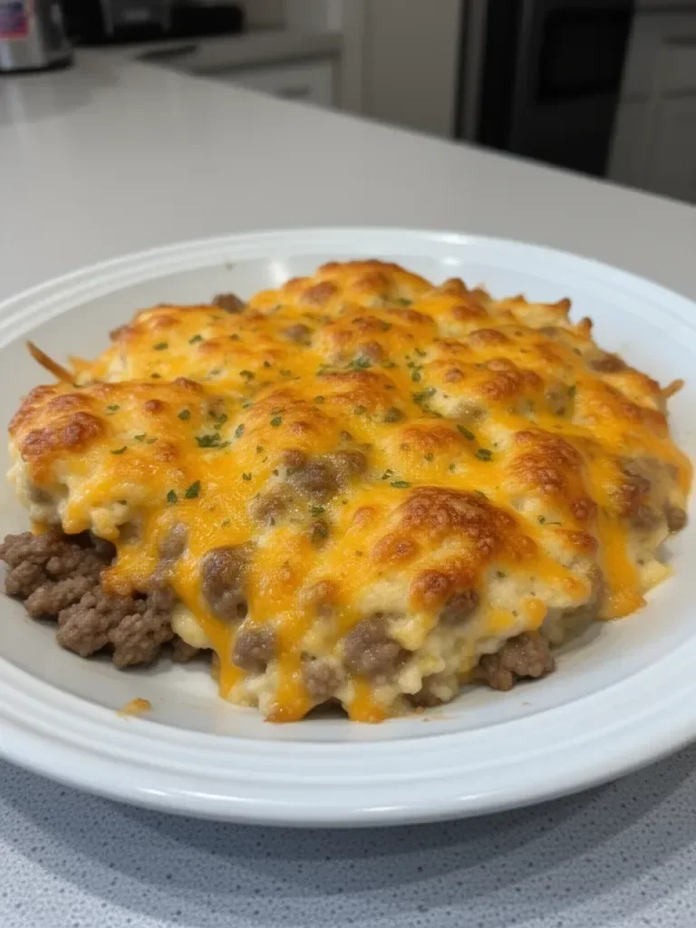 Cheddar Bay Hamburger Casserole 30min Easy Cheesy Wins Big.