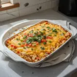 Cheesy Chicken Taco Casserole