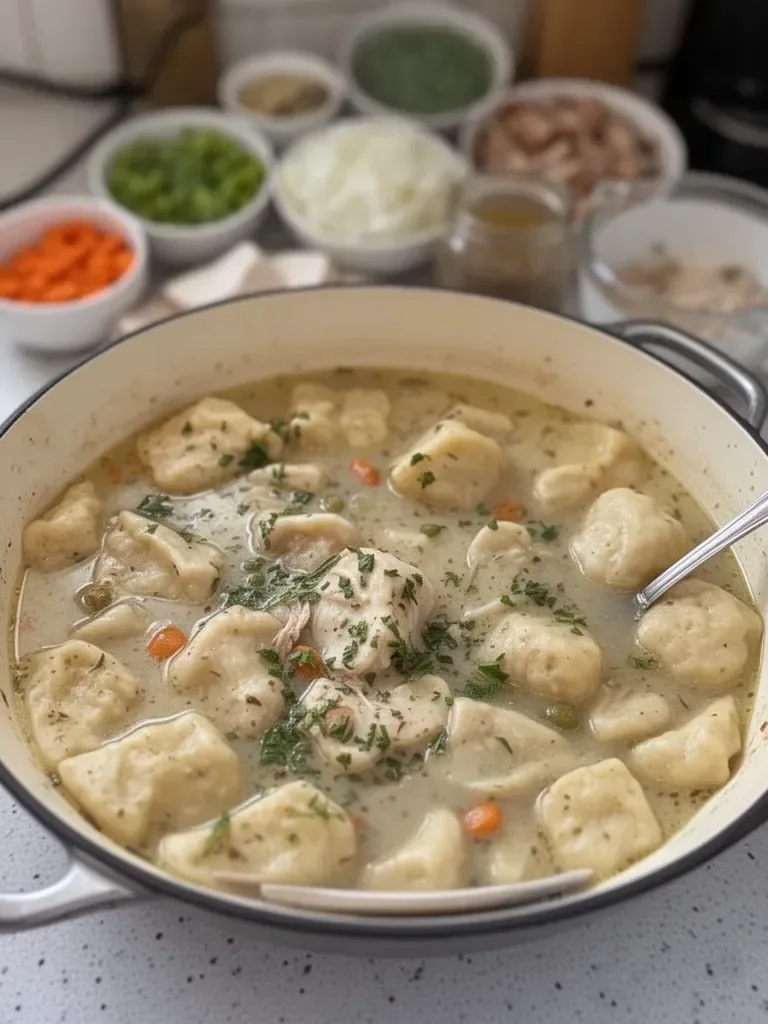 Chicken Dumpling Soup