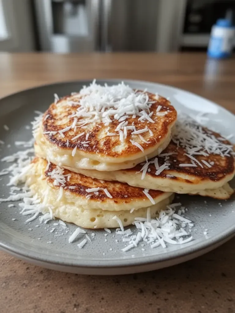 Coconut Cream Pancakes 7 Coconut Cream Pancakes