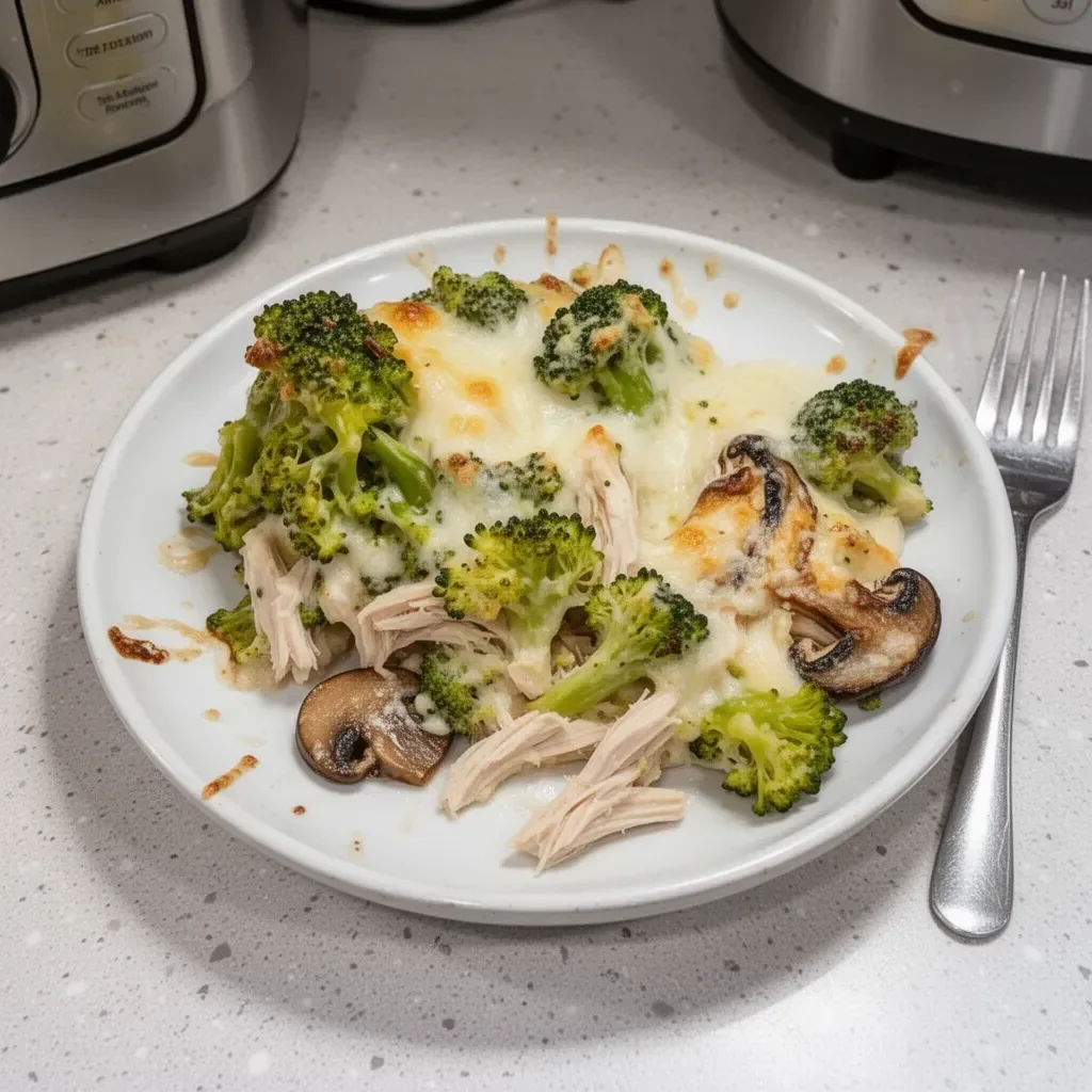 Comforting Rotisserie Chicken Broccoli Casserole