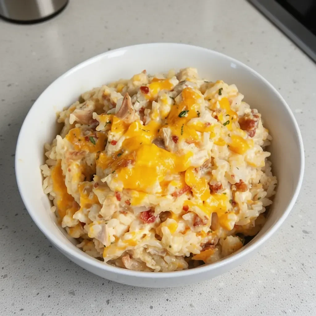 Cracked Out Chicken and Rice Bake