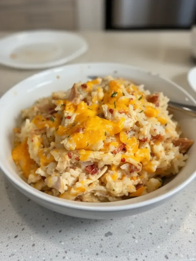 Cracked Out Chicken and Rice Bake