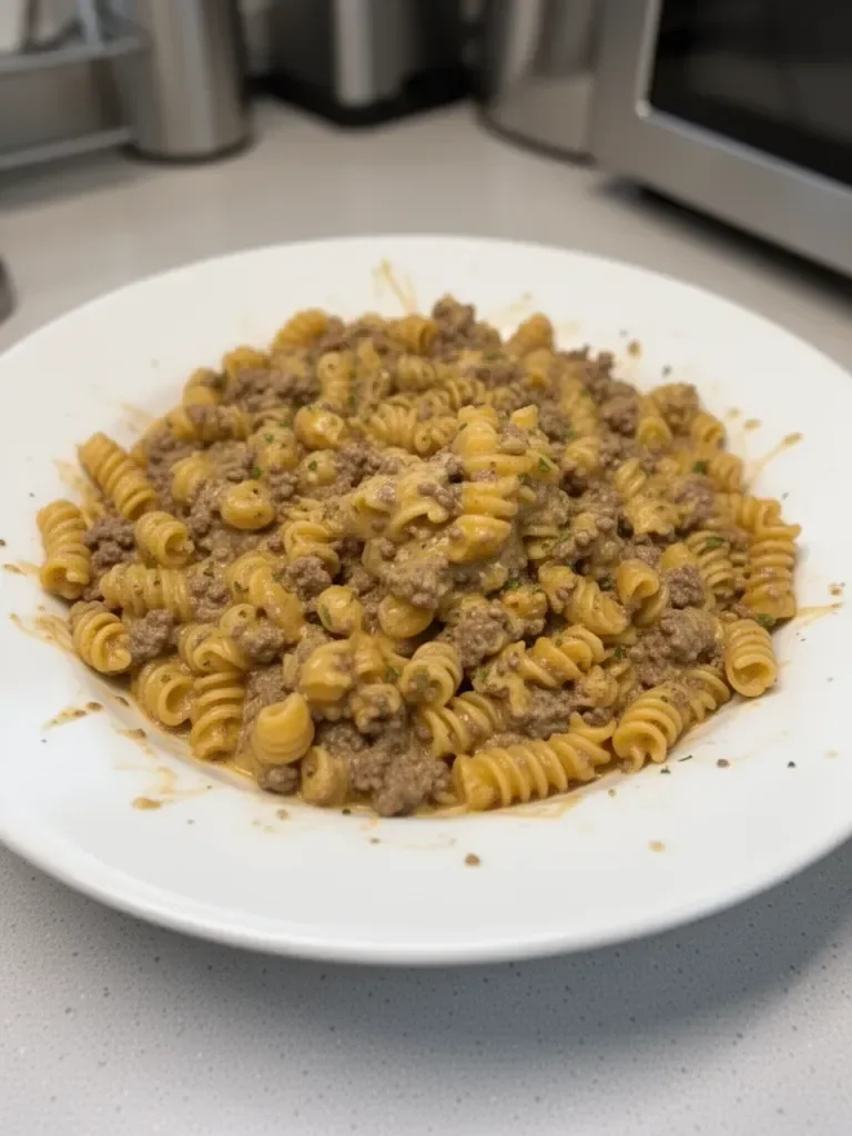 Creamy Beef Pasta