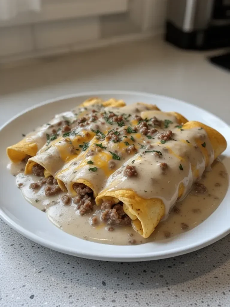 Delicious Breakfast Enchiladas with Sausage Gravy Made Easy 10 Delicious Breakfast Enchiladas with Sausage Gravy Made Easy