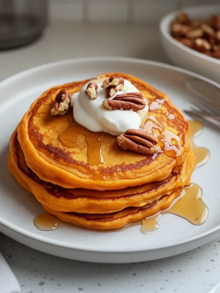 Fluffy Sweet Potato Pancakes 7 Fluffy Sweet Potato Pancakes