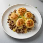 Ground Beef and Biscuit Bake