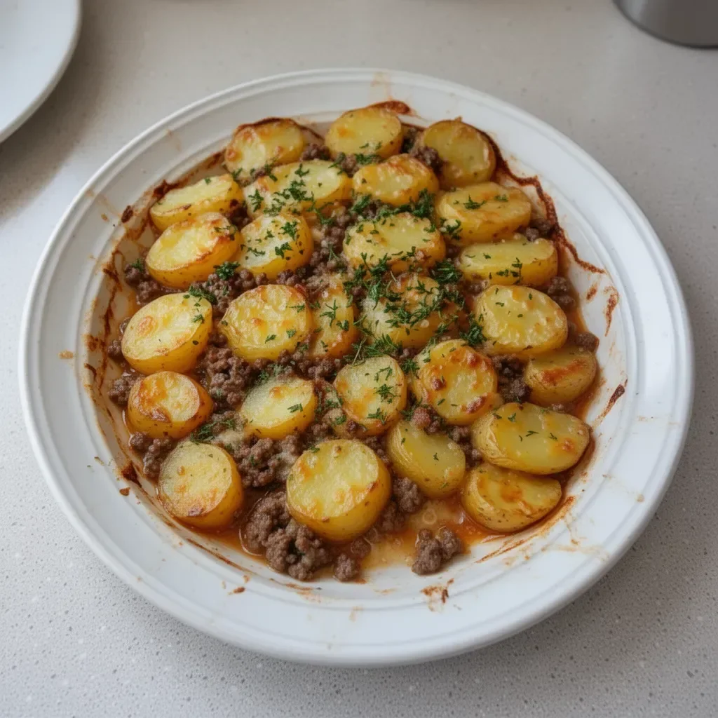 Hamburger Potato Casserole Recipe