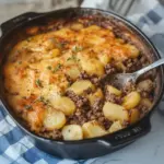 Hobo Casserole Rustic Ground Beef and Potato Bake