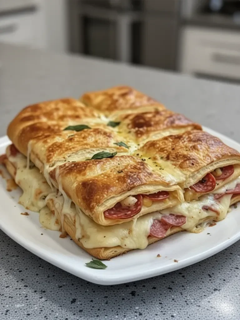 Italian Crescent Roll Sandwich Bake - Easy Party Favorite 10 Italian Crescent Roll Sandwich Bake - Easy Party Favorite