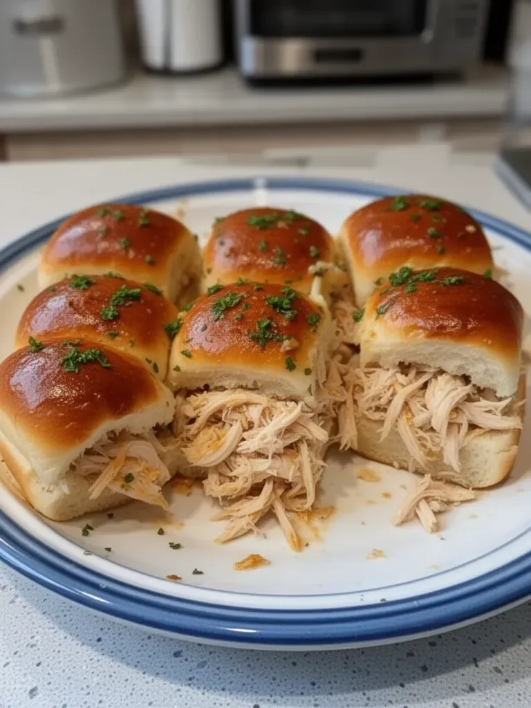 Juicy Chicken Sliders with Rotisserie Chicken