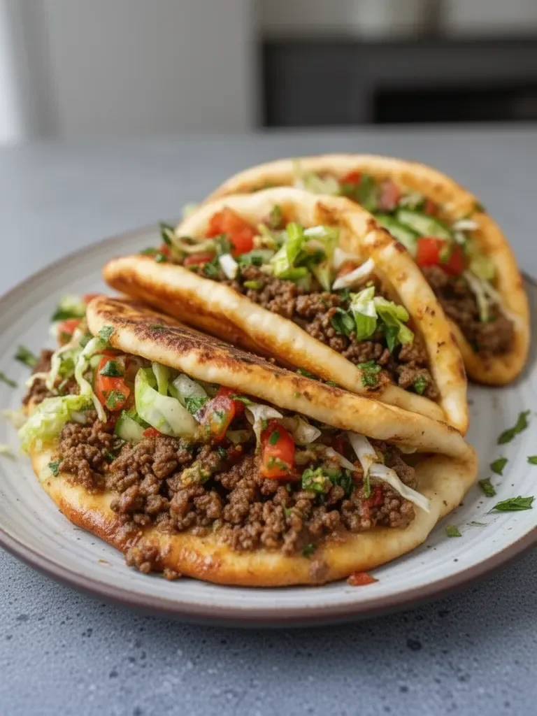 Mediterranean Ground Beef Pita Pockets You’ll Love!