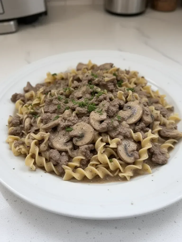 Quick Beef Stroganoff 7 Quick Beef Stroganoff