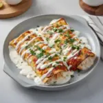 Rotisserie Chicken Sour Cream Enchiladas – Easy Creamy Weeknight Dinner