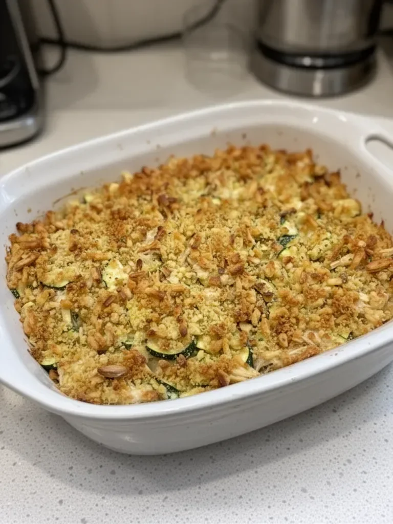 Rotisserie Chicken & Zucchini Casserole