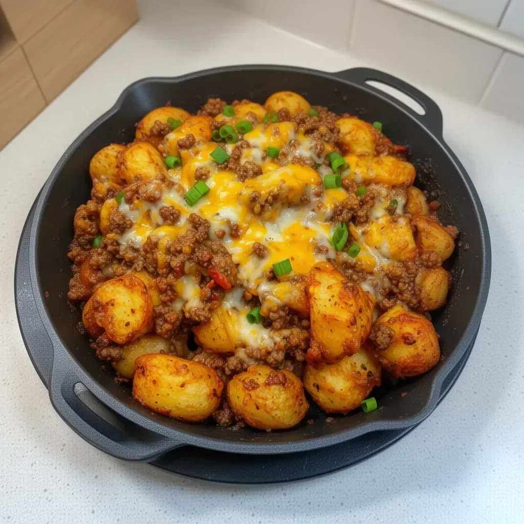 Sloppy Joe Potato Skillet