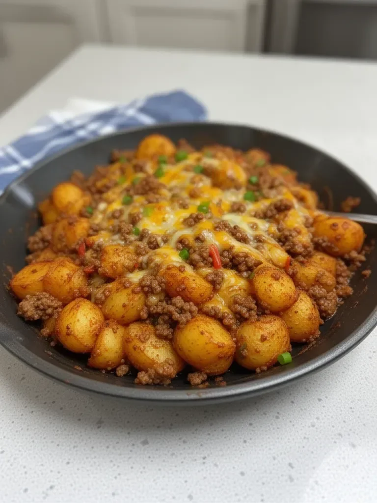 Sloppy Joe Potato Skillet