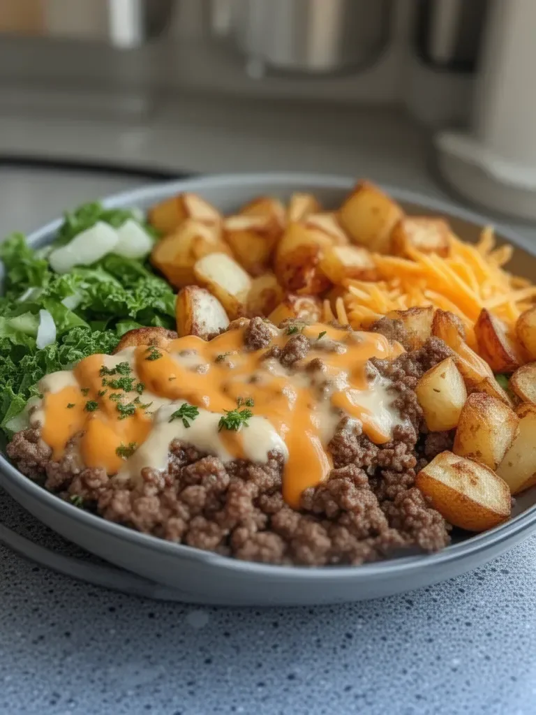 Smash Burger Bowl