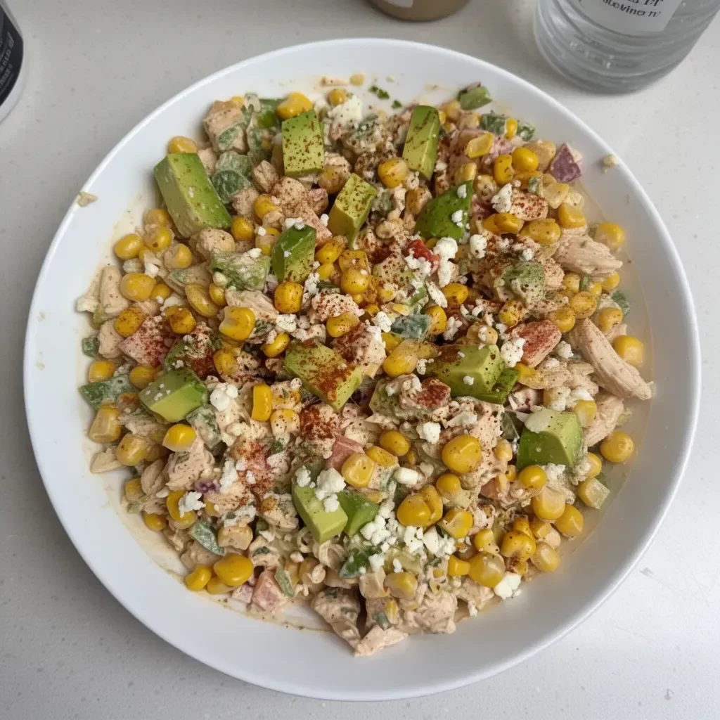 Street Corn Chicken Salad