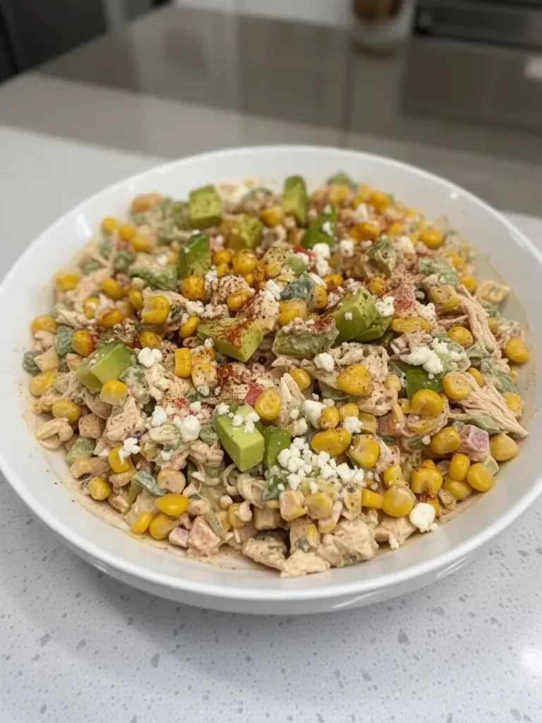 Street Corn Chicken Salad