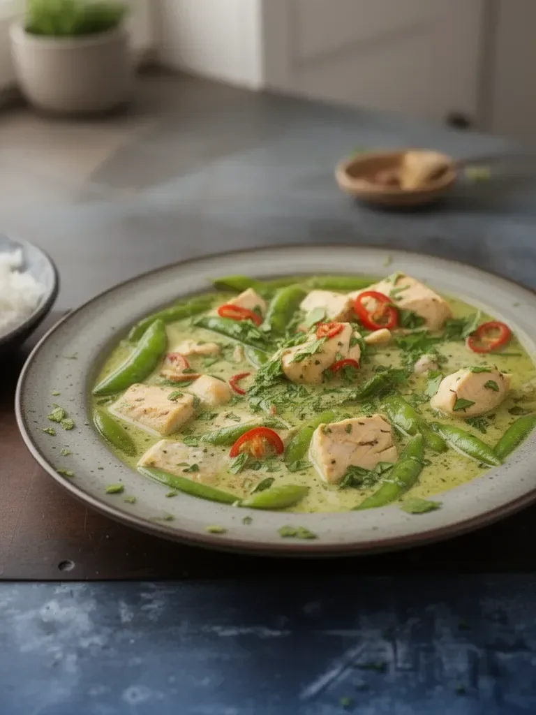 Thai Green Curry Fish