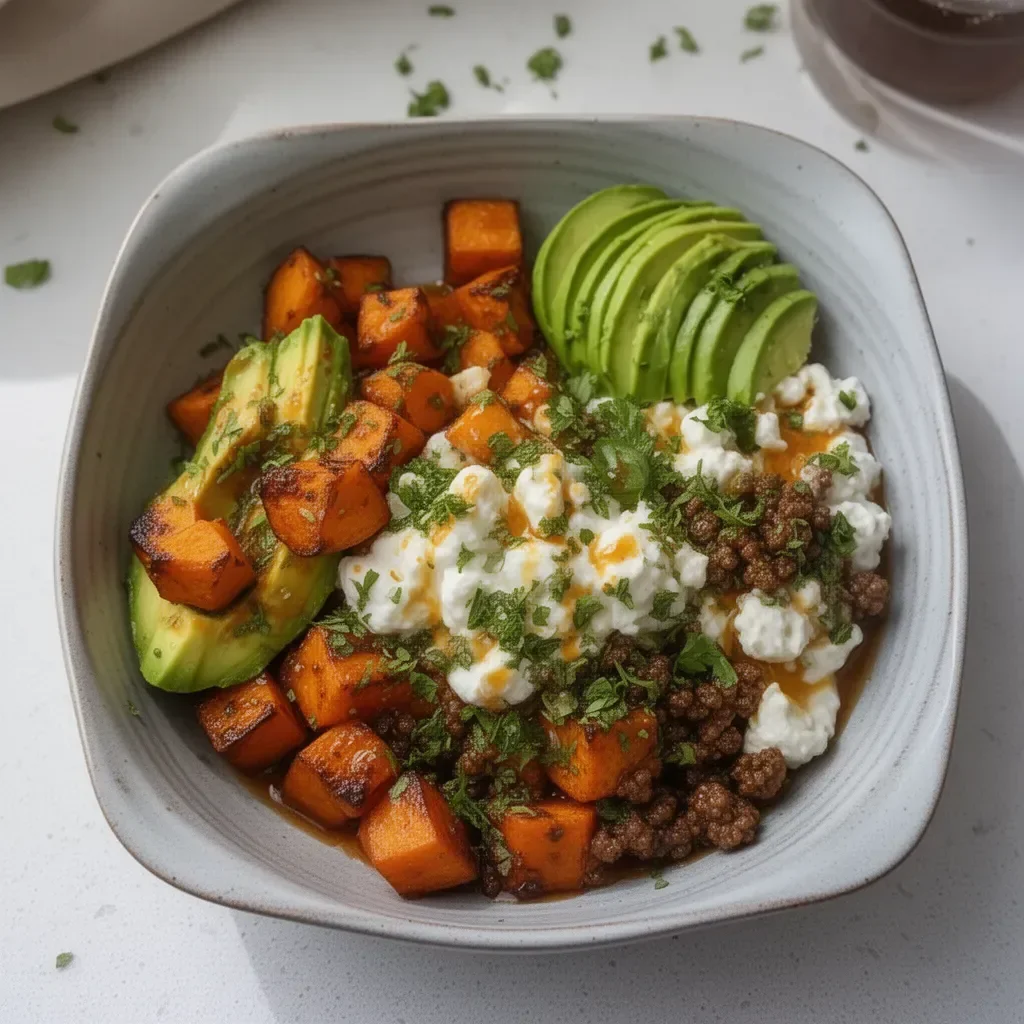 Viral Ground Beef Hot Honey Bowl